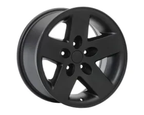 Quadratec Moab Wheel 16x8 Offset +13mm Satin Black Jeep 1984-2006